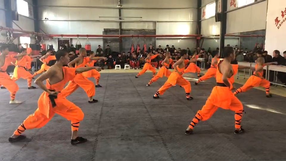 Shaolin Kung Fu training course